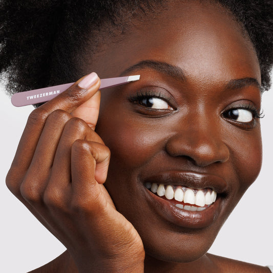 Purple Wisteria Slant Tweezer