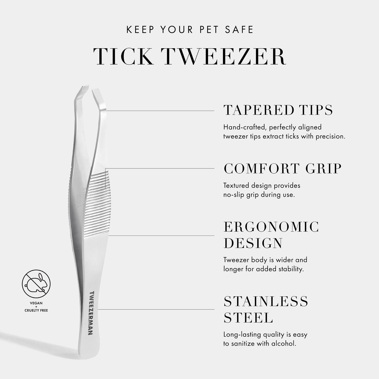 Tick Removal Tweezer