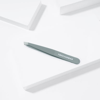 Mist Blue Slant Tweezer