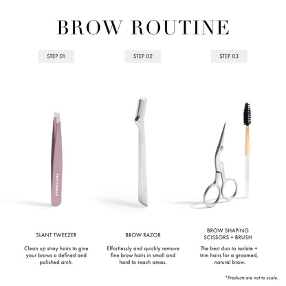 Purple Wisteria Slant Tweezer